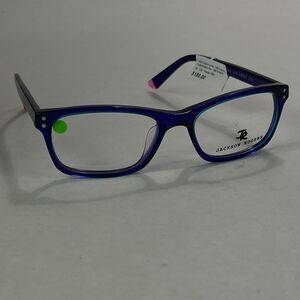 Jackson Rogers Eyglasses 49-17-130 FRAMES ONLY Still Original Clear Blue 166